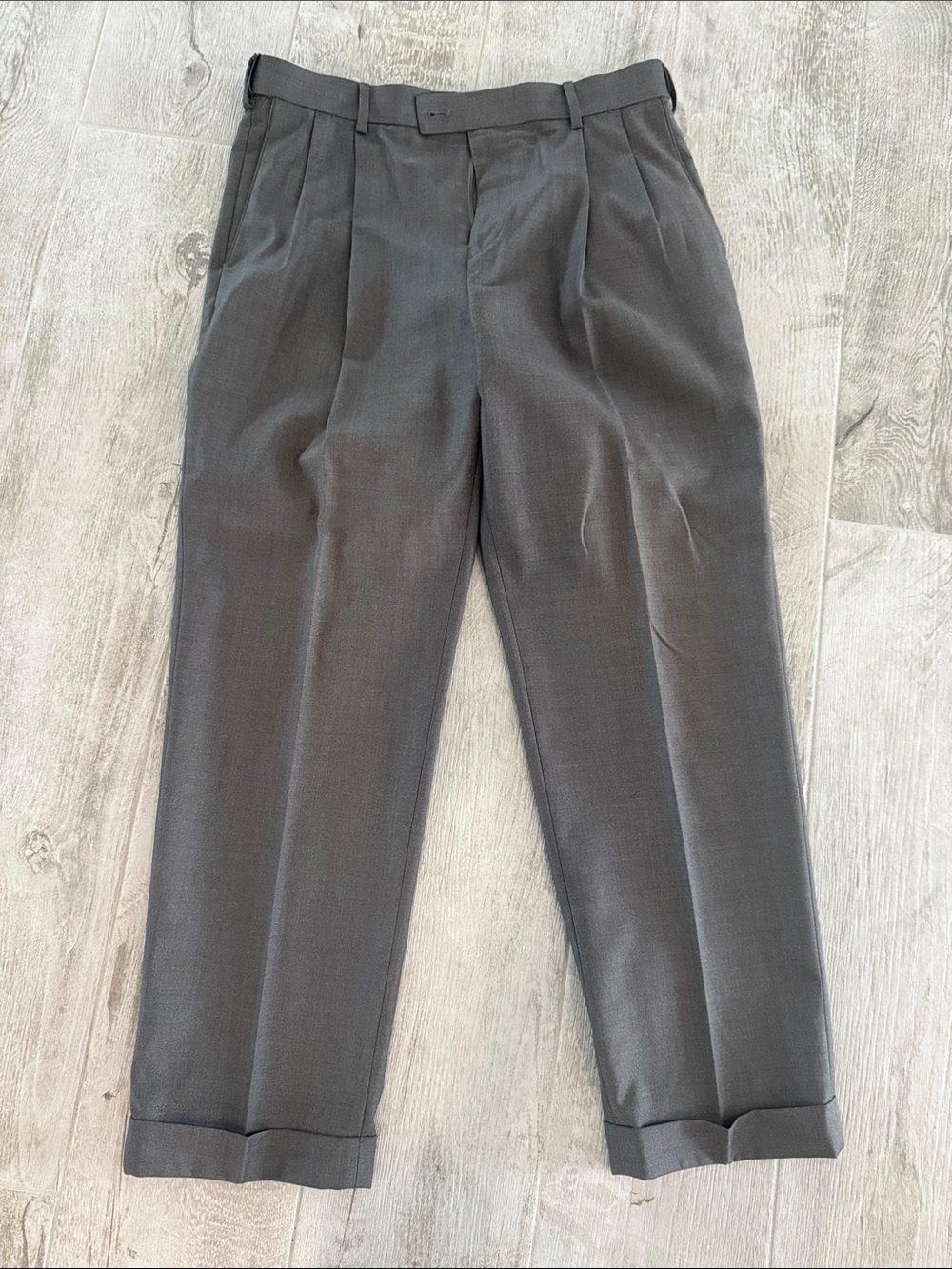 croft & barrow Men's Dress Pants in Charcoal Gray